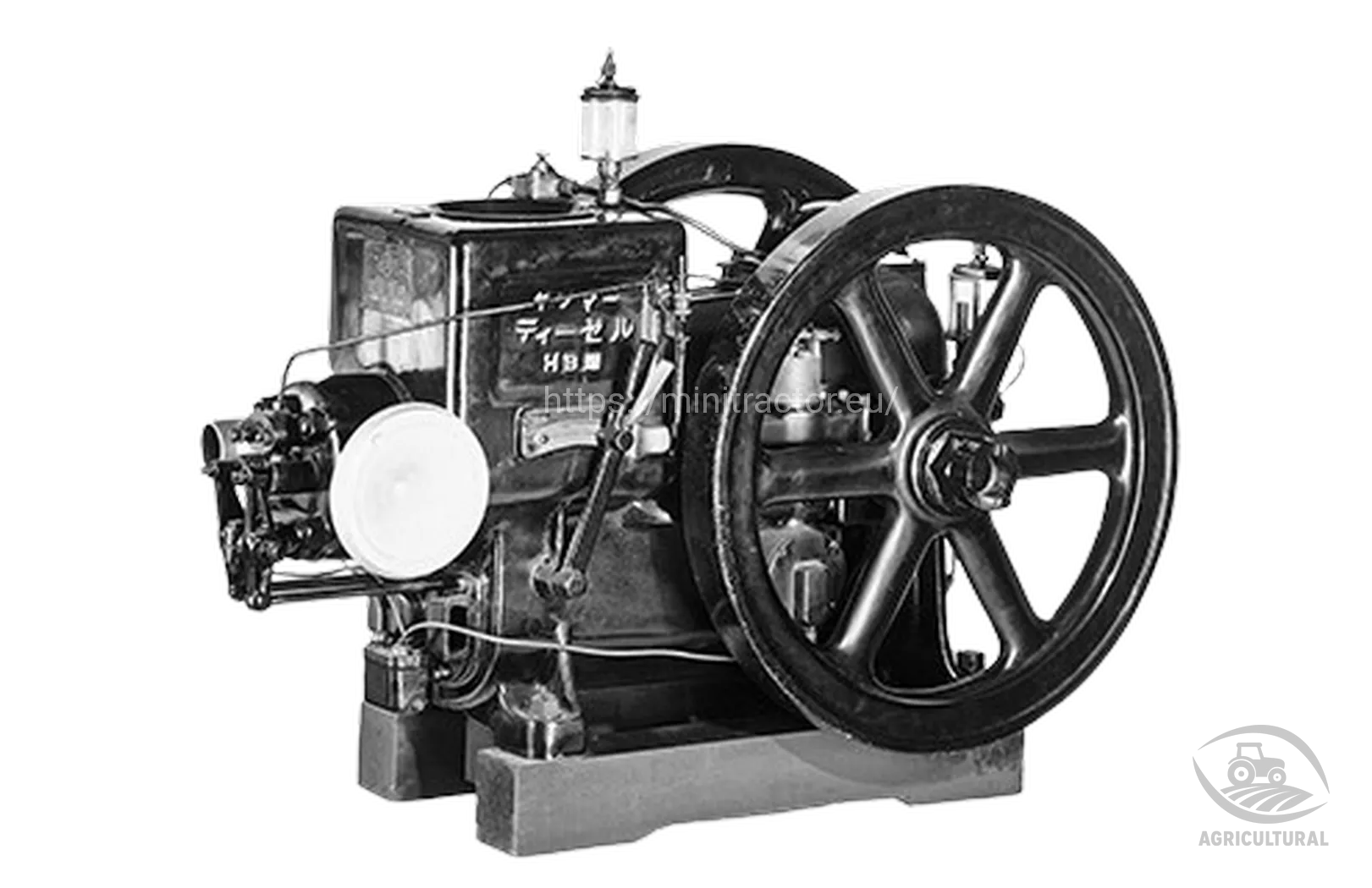 ZS1115 egyhengeres dízelmotor, archív jellegű fotó